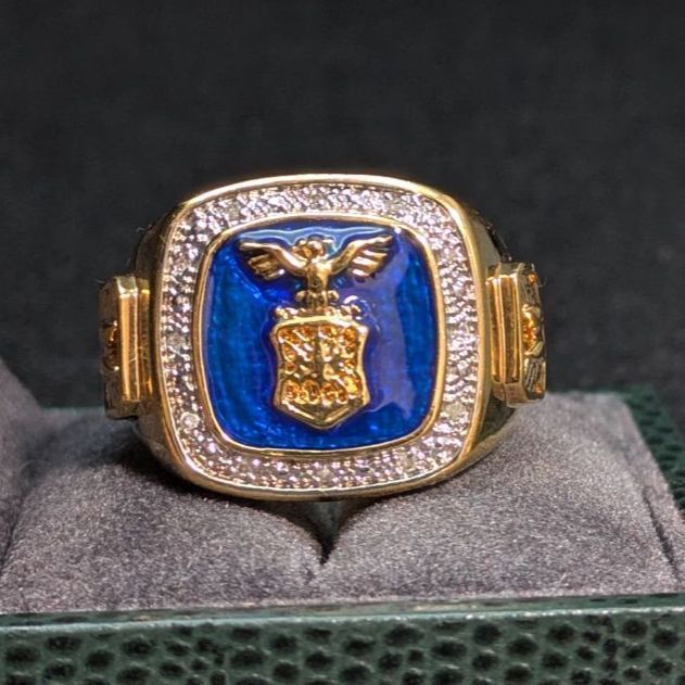 アメリカ海軍 ミリタリーリング 18 KGF 18号 ダンベリーミント社 NAVY