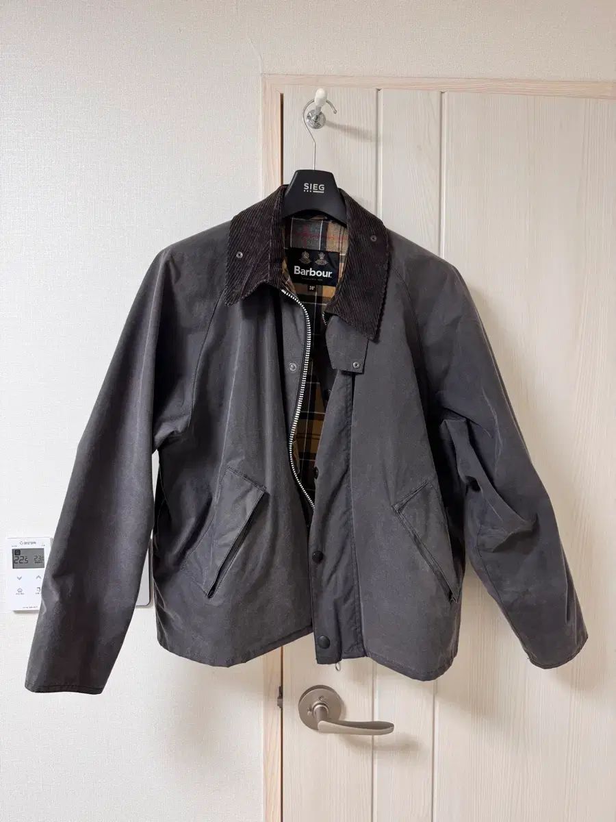 バブアー トランスポート グレー 38 サイズ