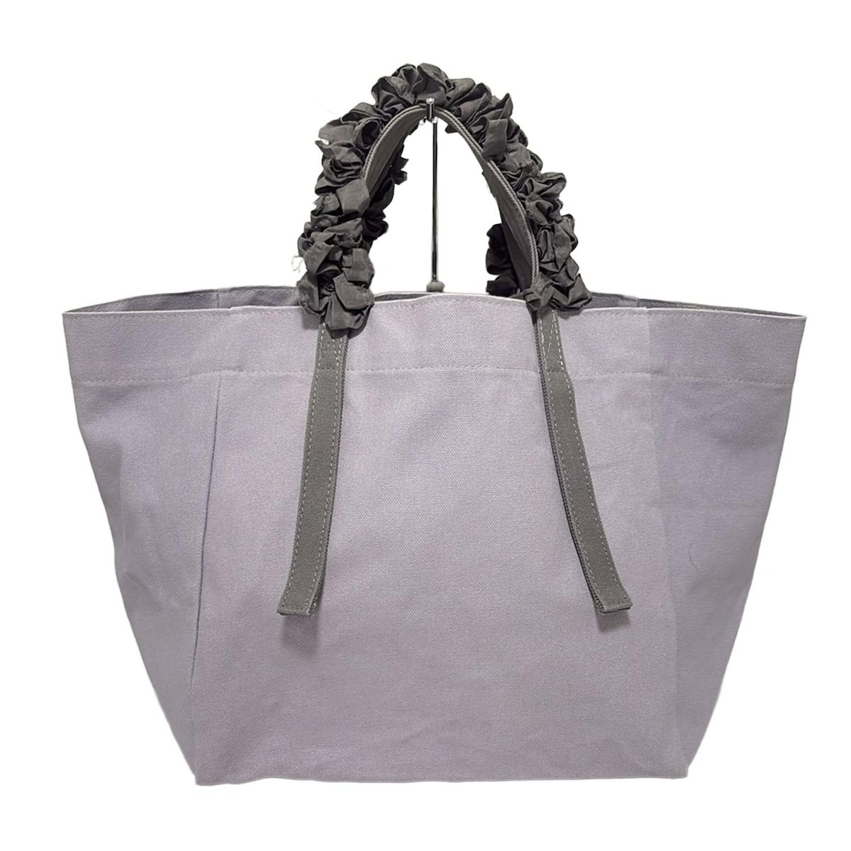 LUDLOW ラドロー トートバッグ - ライトパープル×グレー