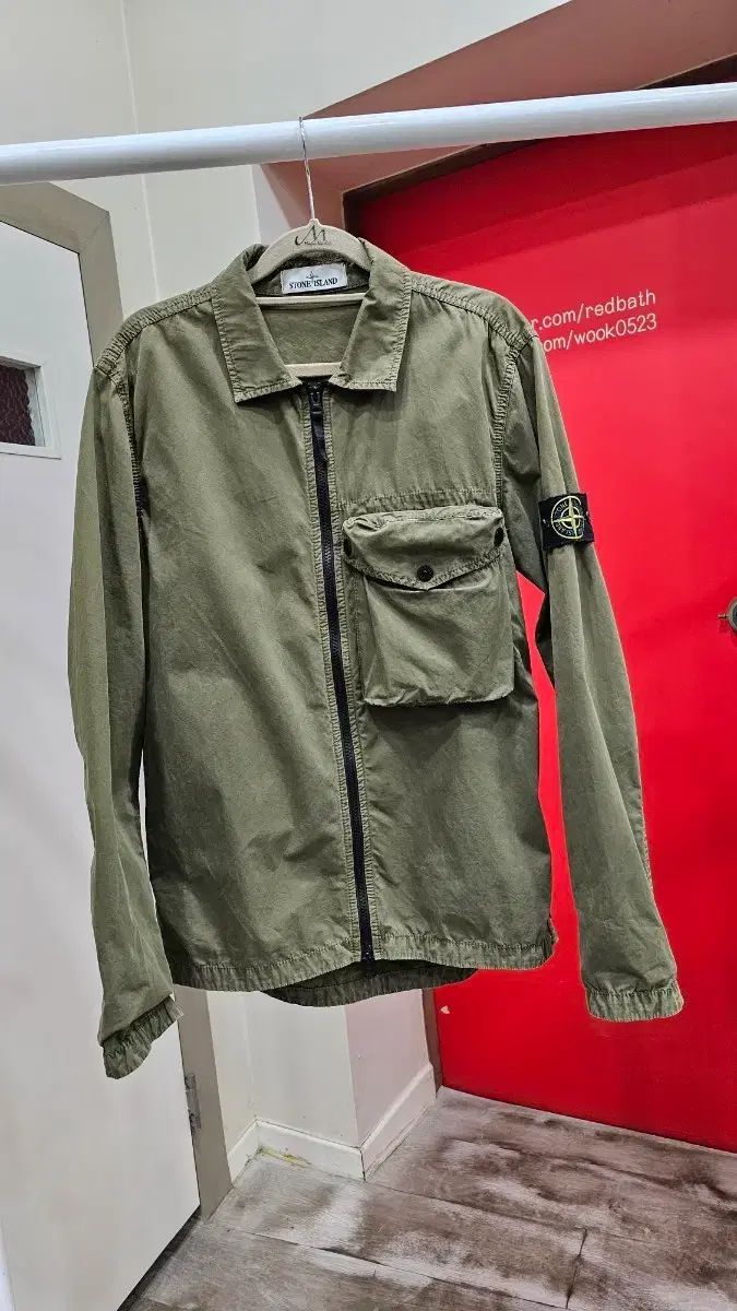 デパートタグ STONE ISLAND ストーンアイランド オールドエフェクト オーバーサイズシャツ