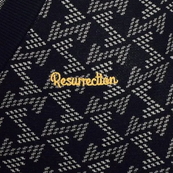 Resurrection レザレクション メンズ GMジャガードニットカーディガン