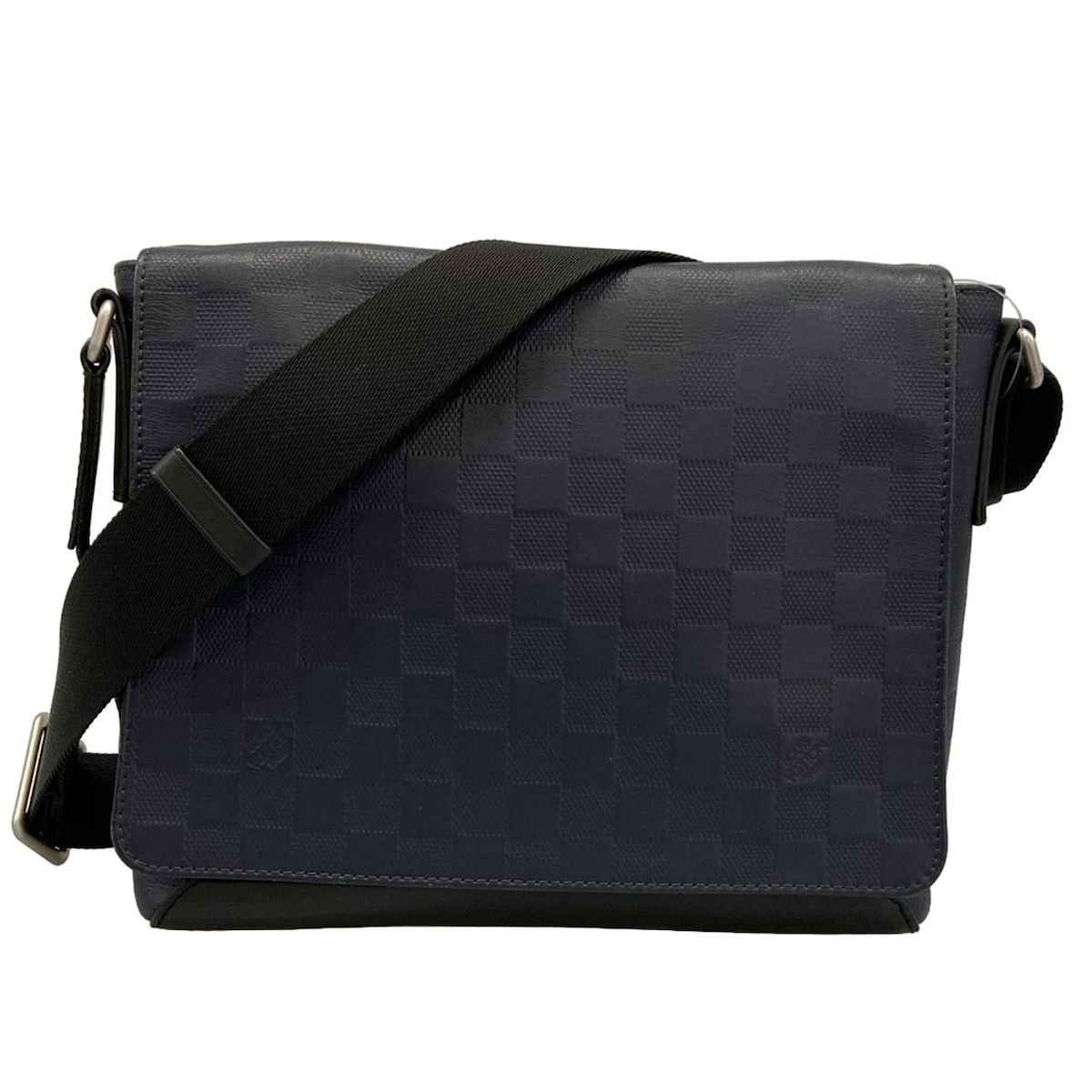 LOUIS VUITTON ルイヴィトン ショルダーバッグ ダミエアンフィニ ディストリクトPM N 41034 アストラル レザー