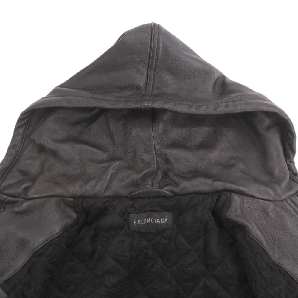 新品同様 バレンシアガ Taxi Blouson フーデッド タクシーブルゾン