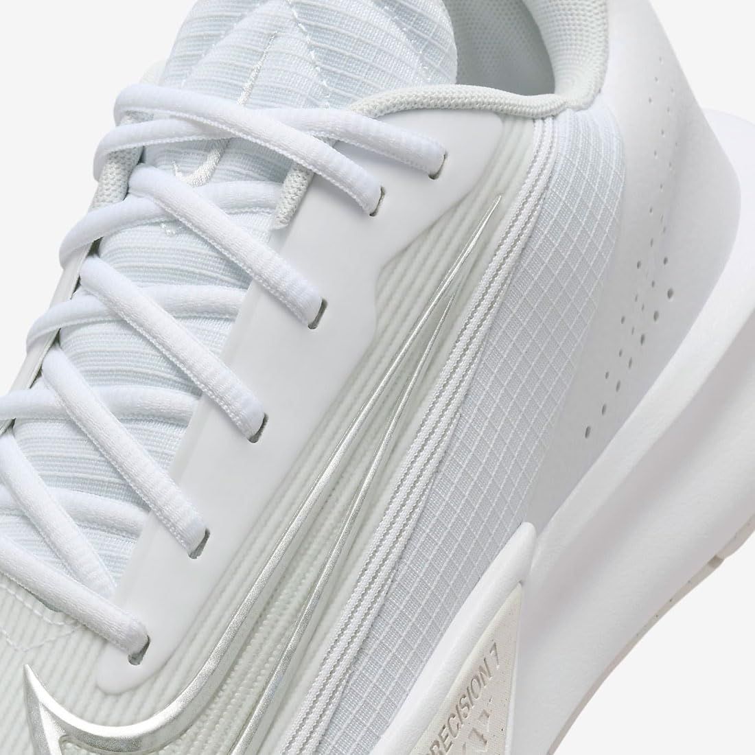  ナイキ プレシジョン 7 ホワイト|フォトンダスト|ライトスモークグレー FN 4322-100 日本 27.0 cm その他 靴