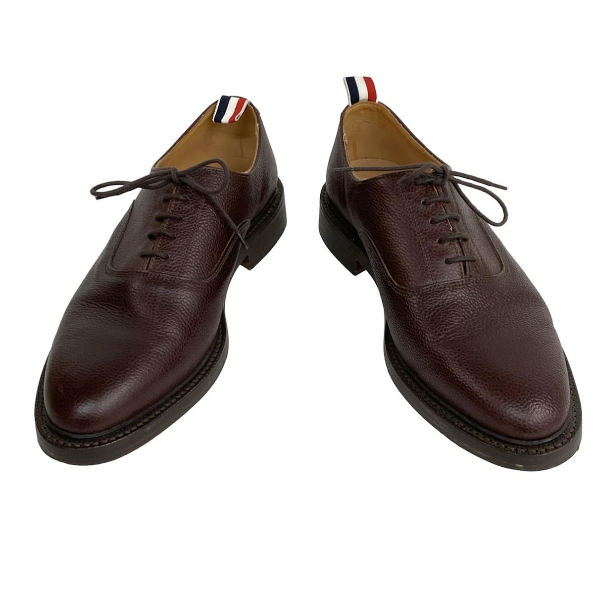 THOM BROWNE(トムブラウン) シューズ UK 9 メンズ - ボルドー トゥー