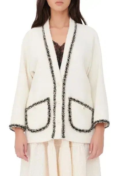 マージュ maje ツイード カーディガン ジャケット