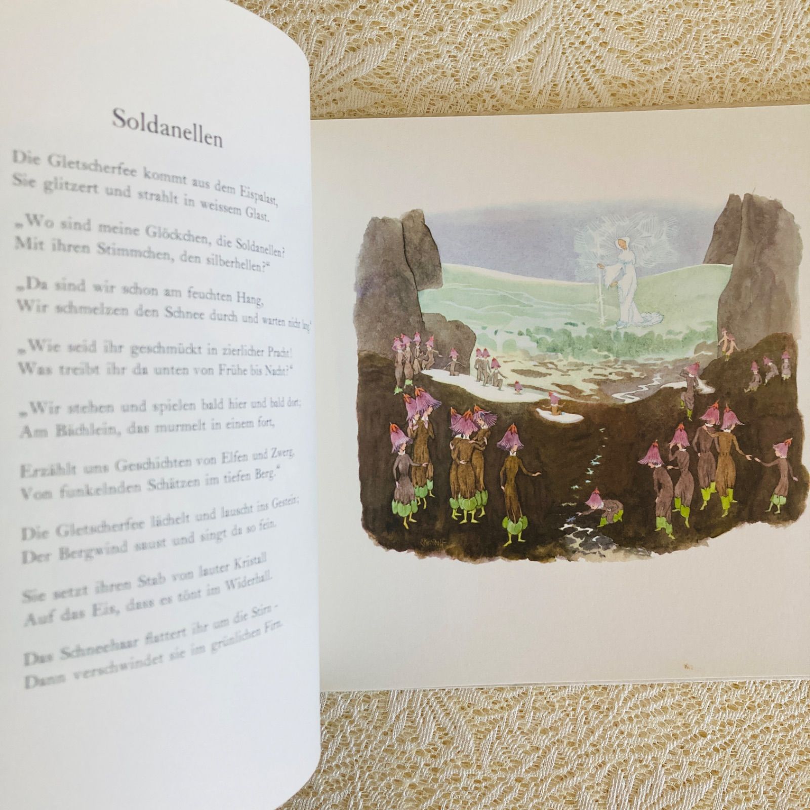 RY245 洋書古書 アルプスの花物語 エルンスト・クライドルフの絵本 RY245 洋書古書 アルプスの花物語 エルンスト・クライドルフの絵本