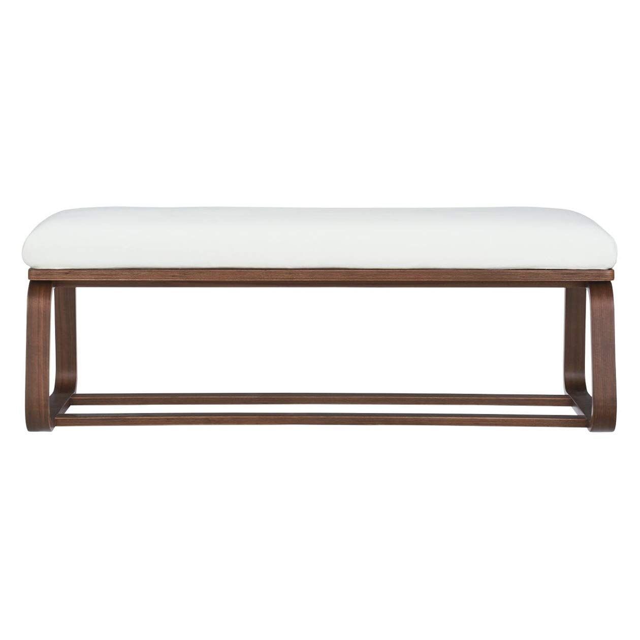 無印 リビングでもダイニングでもつかえるベンチ 1 ウォールナット材 幅113×奥行46×高さ40.5 cm