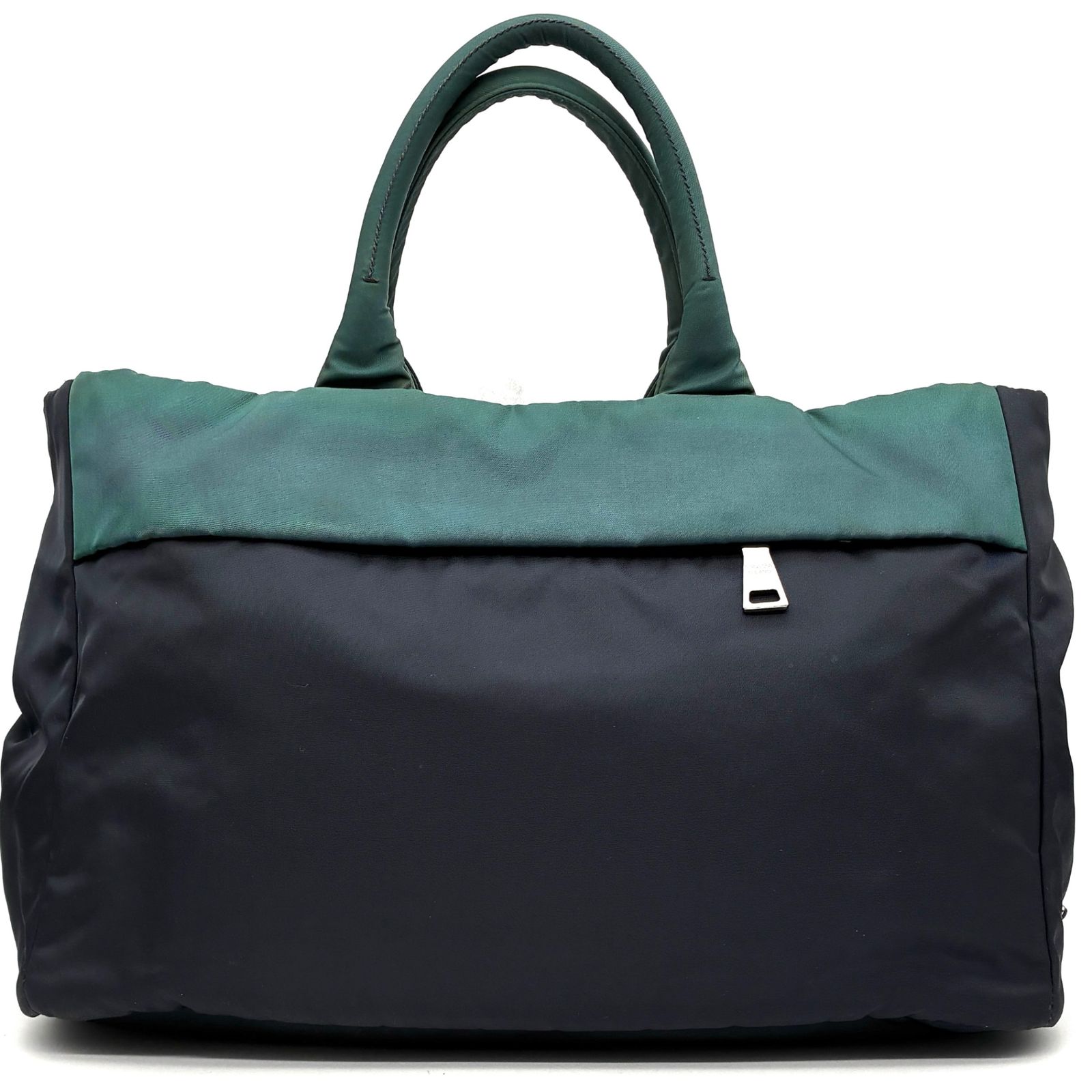 美品・希少 PRADA プラダ 2way リバーシブル トートバッグ 三角ロゴ