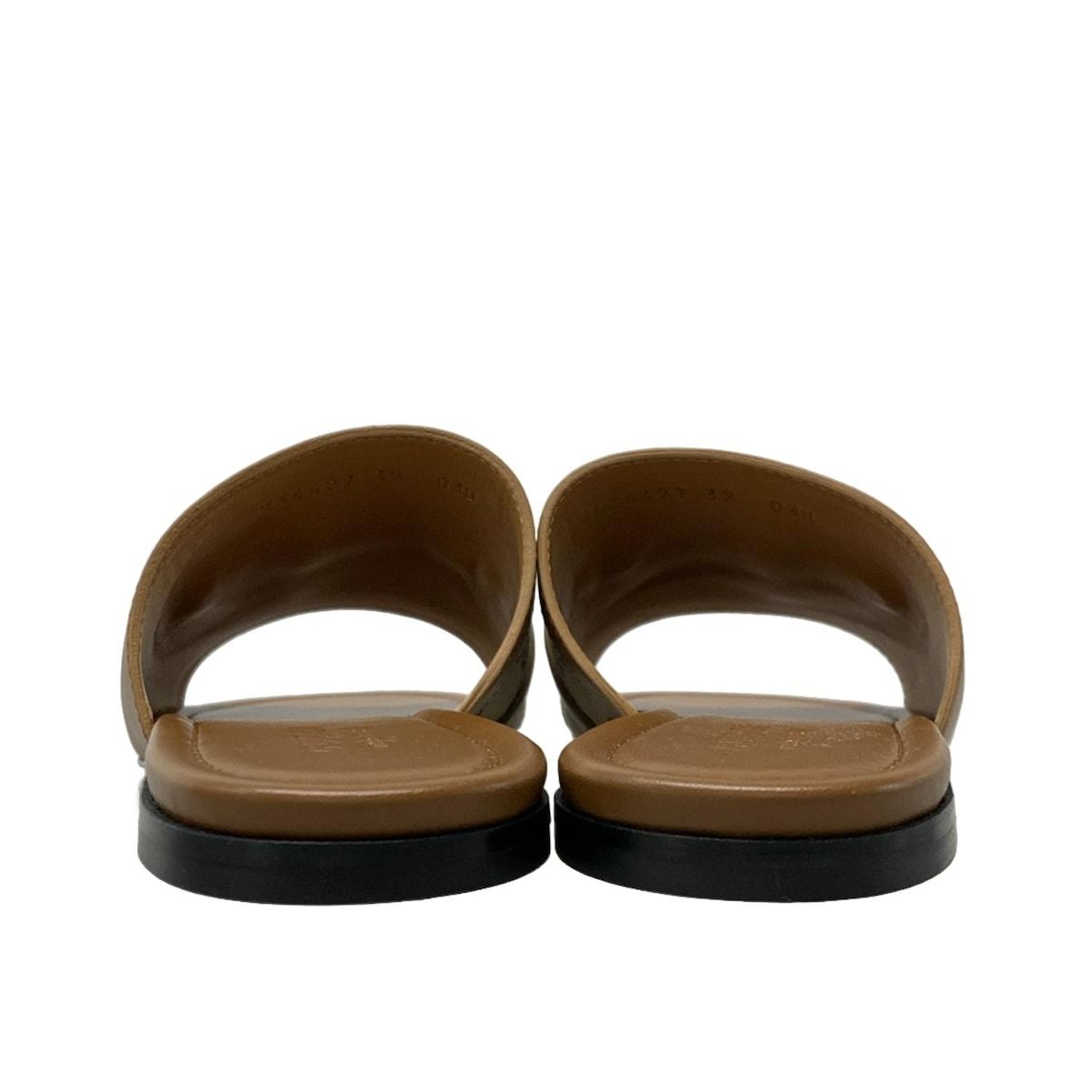 GUCCI(グッチ) サンダル 39 レディース美品 GG柄 834427 ベージュ