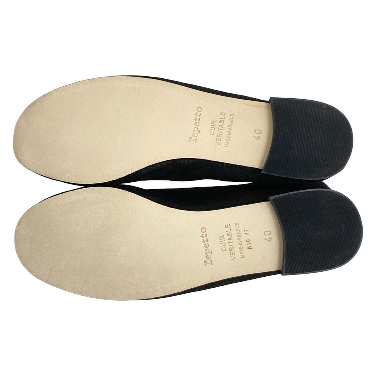 repetto(レペット) フラットシューズ 40 レディース - 黒 リボン