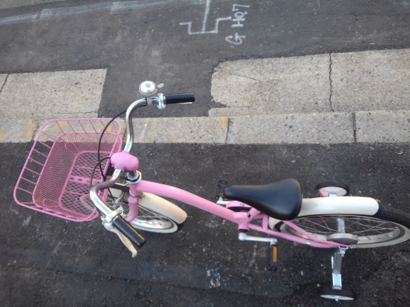 引き取り限定！(名古屋市昭和区)中古子供自転車3907 18インチ