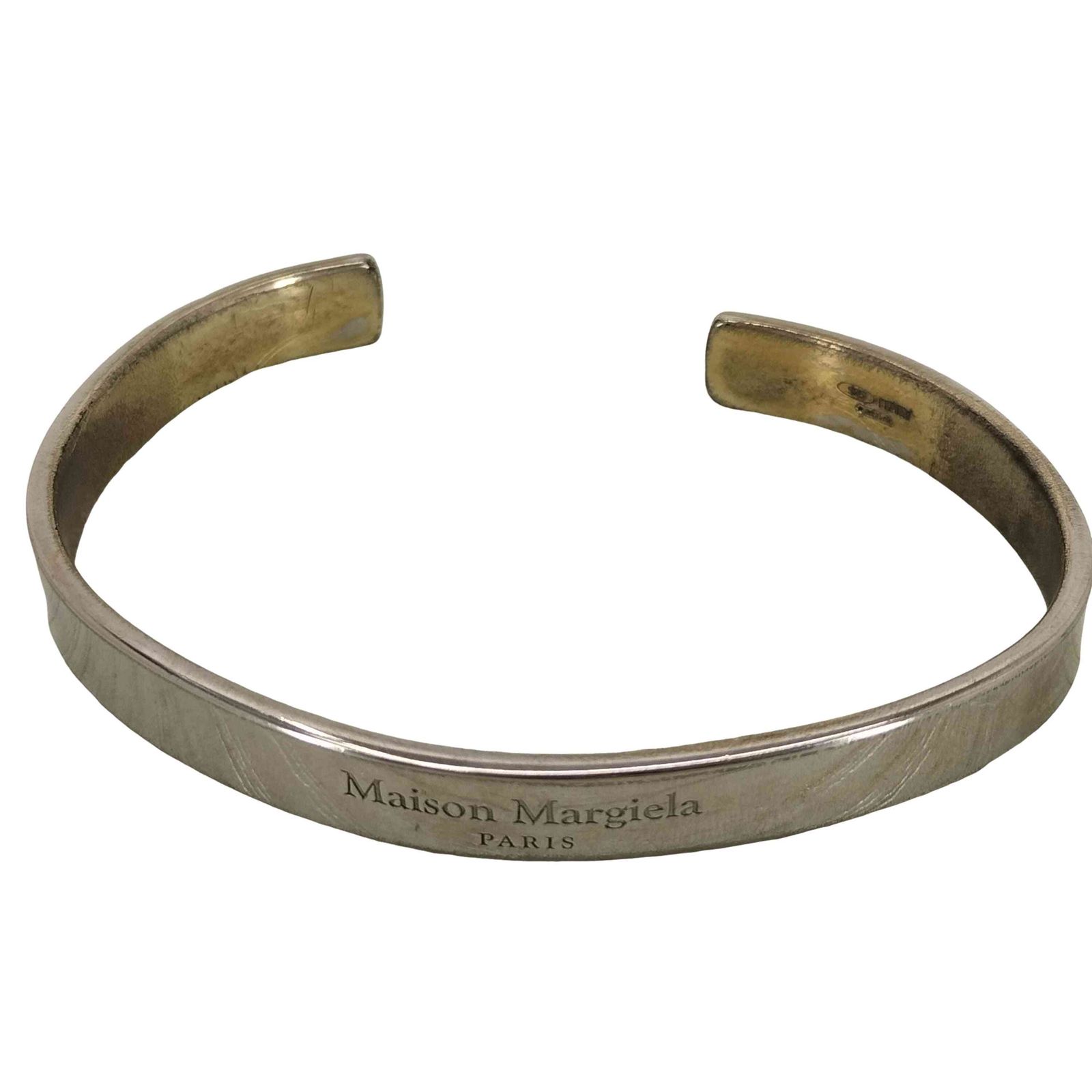 メゾンマルジェラ Maison Margiela イタリア製 925刻印 ロゴ刻印