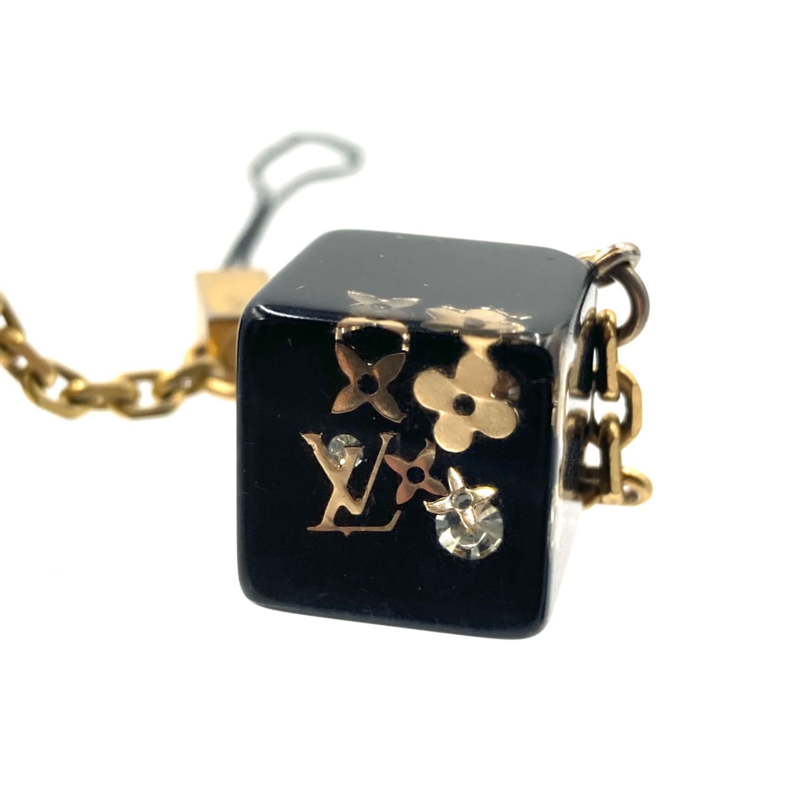 ルイヴィトン アクセソワール　テレフォンヌ　ストラップ　チャーム　ブラック 公式 ルイヴィトン アクセソワール テレフォンヌ ストラップ チャーム