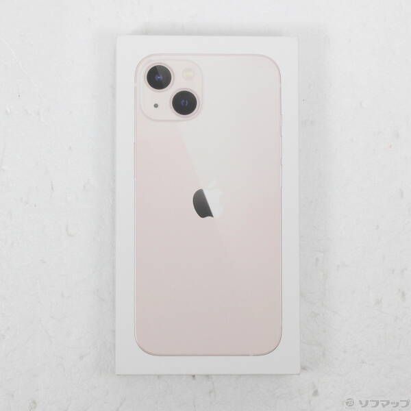 中古品〕 iPhone13 128GB ピンク MLNE3J／A SIMフリー【295】 128GB