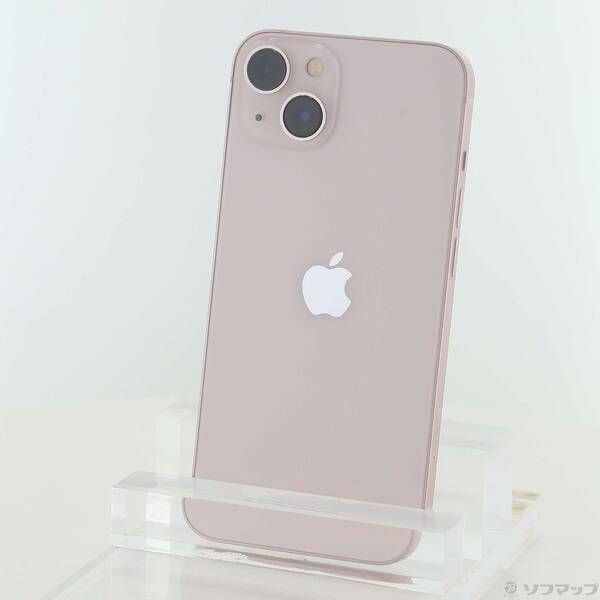 中古品〕 iPhone13 128GB ピンク MLNE3J／A SIMフリー【295】 128GB