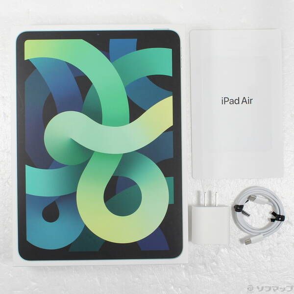 中古品〕 iPad Air 第4世代 64GB グリーン MYFR2J／A Wi-Fi【251