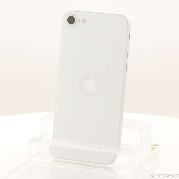 中古品〕 iPhone SE 第2世代 128GB ホワイト MHGU3J／A SIMフリー【196