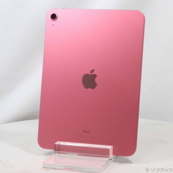 タブレット 〔品〕 iPad 第10世代 64GB ピンク MPQ33J／A Wi-Fi【305】
