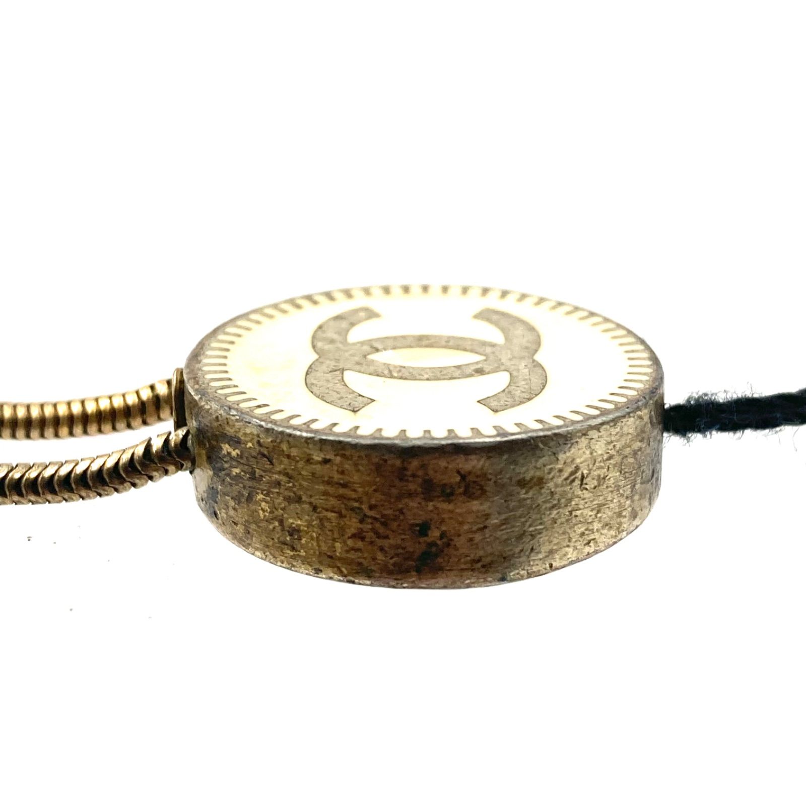 CHANEL シャネル ココマーク ストラップ チャーム ココボタン 薄ピンク