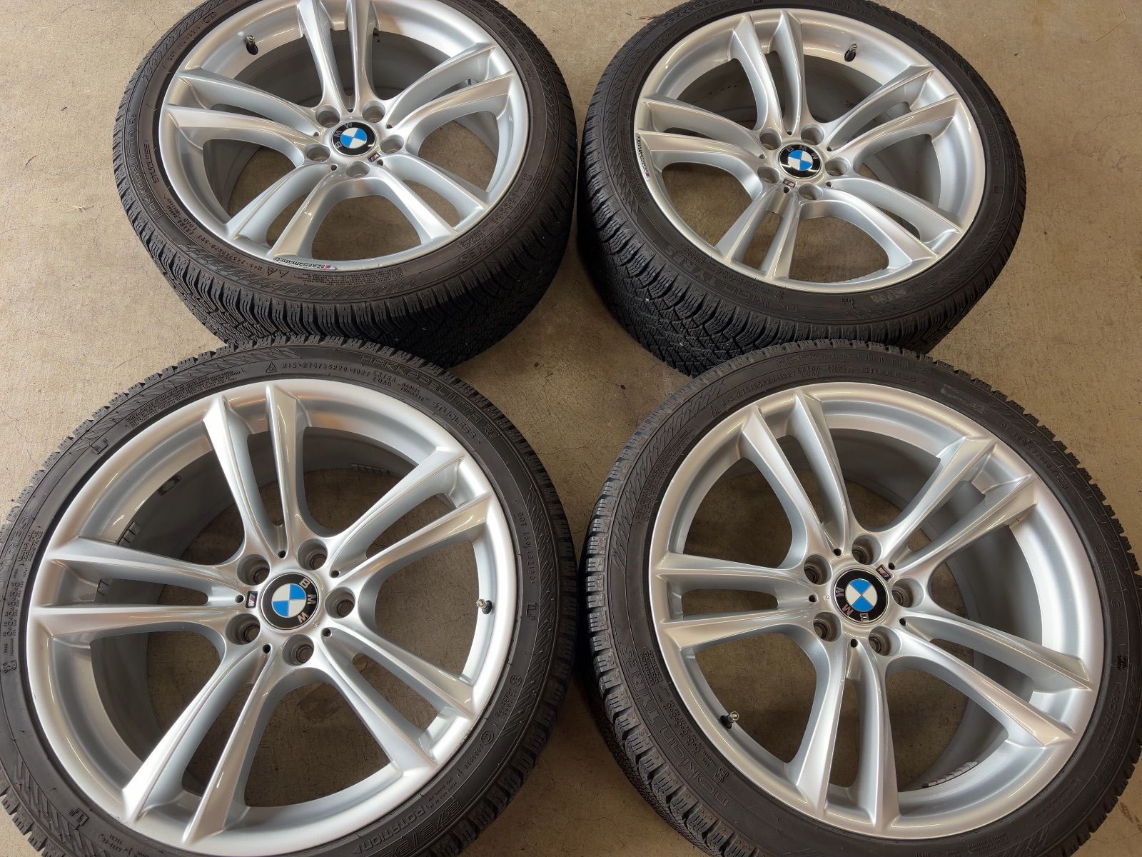 BMW F 01 7シリーズ ノキアン R 5 バリ山 20インチ 4本セット