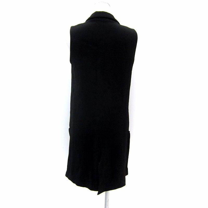 アクネ ストゥディオズ Acne Studios ベスト ジレ ロング丈 無地 34 XS