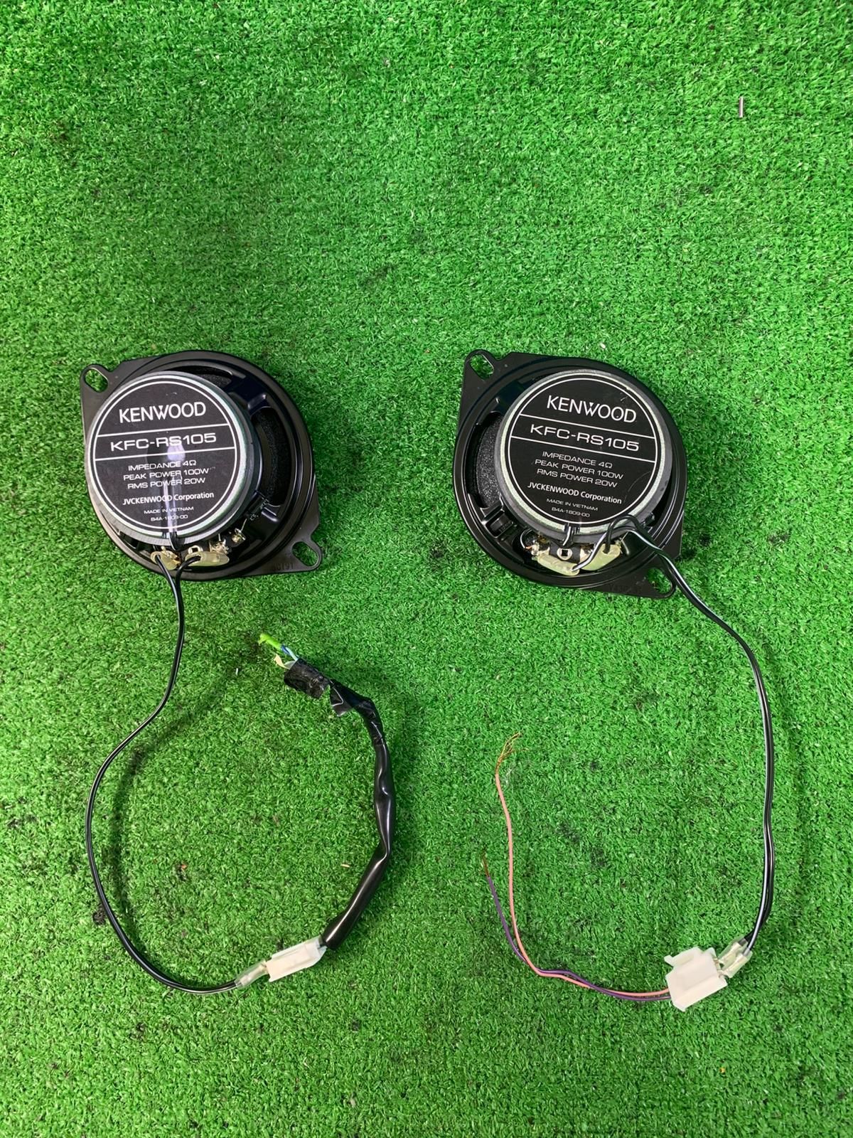 ZT-6755] ケンウッド スピーカー KFC-RS105 インピーダンス 4Ω ピーク