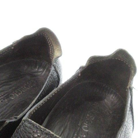 ジョルジオアルマーニ GIORGIO ARMANI ローファー モカシン スリッポン