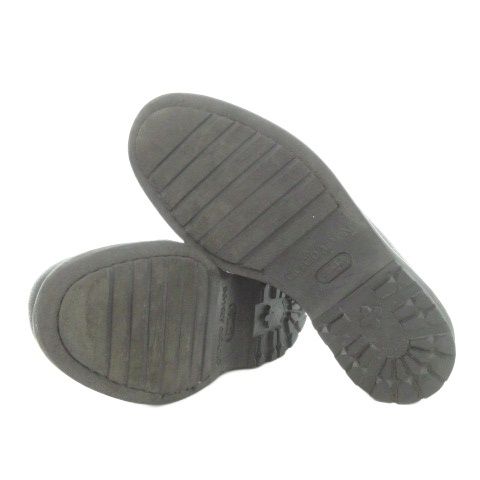 【中古】ジョルジオアルマーニ GIORGIO ARMANI ローファー モカシン スリッポン シューズ レザー シボ革 40 25cm 黒 ジョルジオアルマーニ GIORGIO ARMANI ローファー モカシン スリッポン