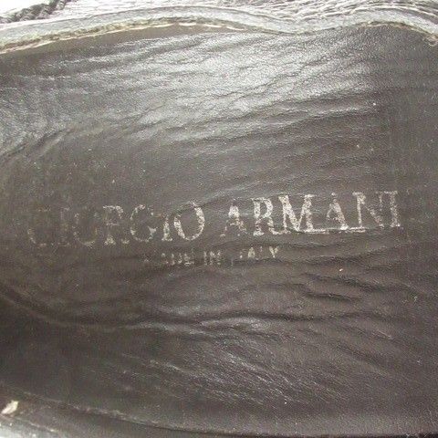 ジョルジオアルマーニ GIORGIO ARMANI ローファー モカシン スリッポン