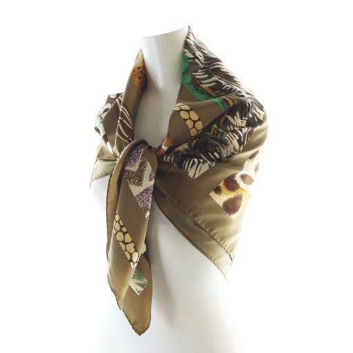 サルヴァトーレフェラガモ Salvatore Ferragamo 大判スカーフ ストール