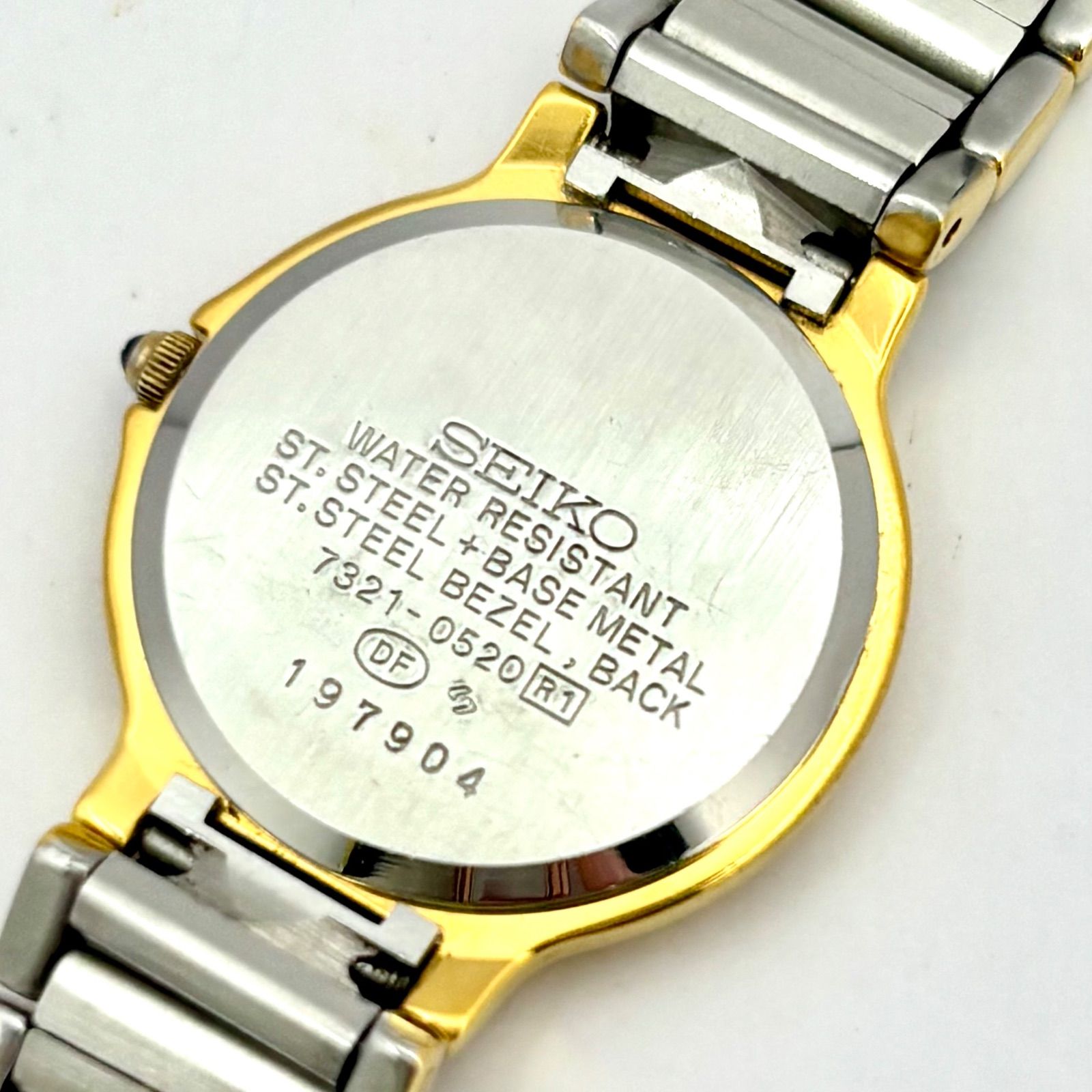 美品/新品電池】SEIKO セイコー Exceline エクセリーヌ レディース 