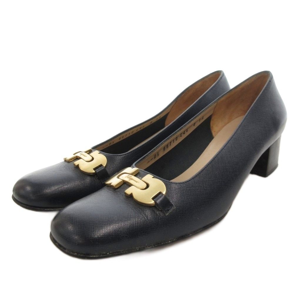 サルヴァトーレフェラガモ Salvatore Ferragamo ガンチーニ パンプス 8