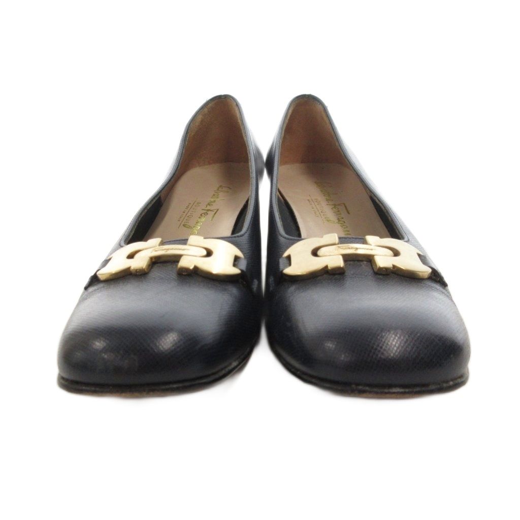 サルヴァトーレフェラガモ Salvatore Ferragamo ガンチーニ パンプス 8