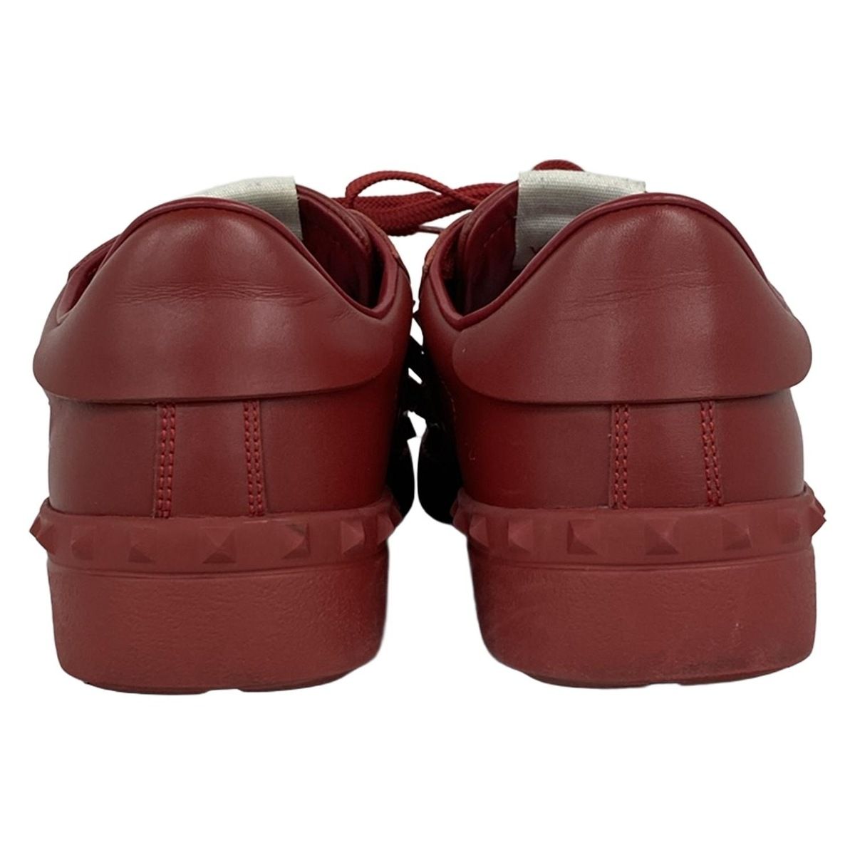  バレンチノガラバーニ スニーカー 42 メンズ - レッド レザー スニーカー 靴