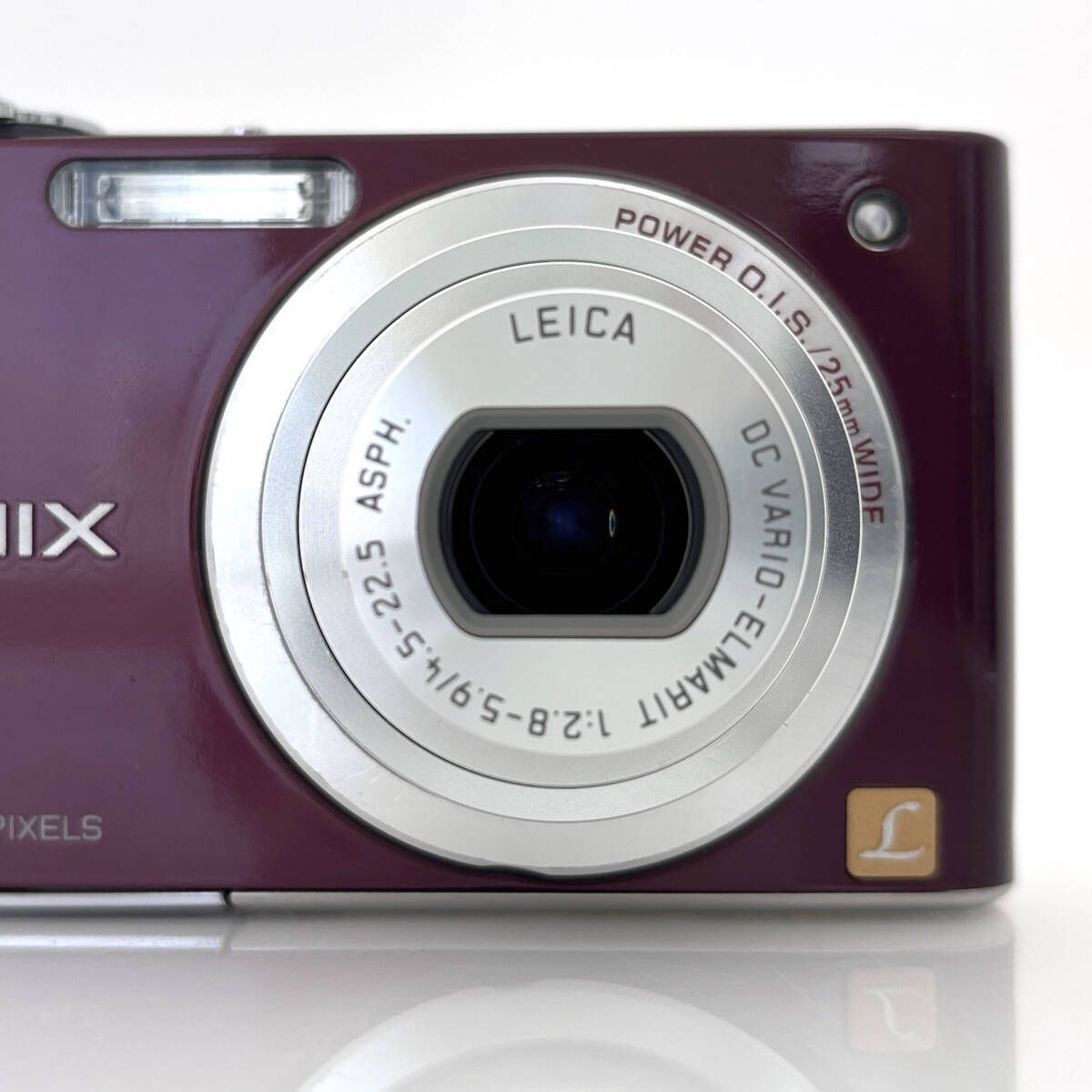 パナソニック】Panasonic LUMIX DMC-FX60 パープル コンパクトデジタル