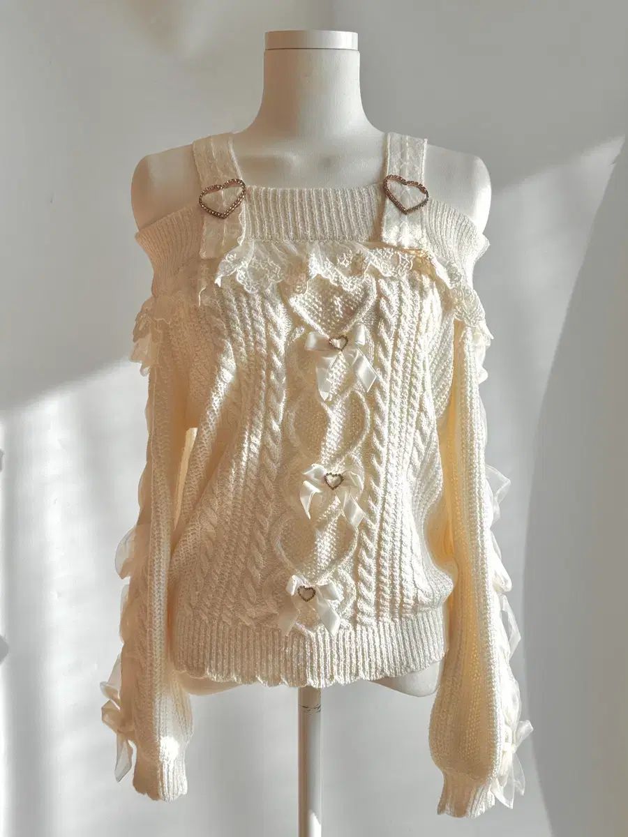 リズリサ オフショルダー ニット 姫ギャル 量産型 日本ブランド 地雷系 ラブリー