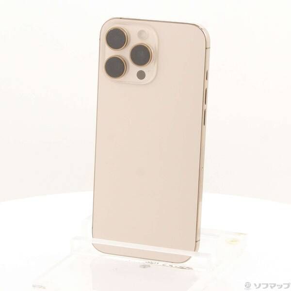 中古品〕 iPhone16 Pro Max 1TB デザートチタニウム MYWT3J／A SIM
