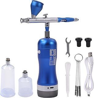 aurochs オーロックス 充電式ｴｱﾌﾞﾗｼ ｺｰﾄﾞﾚｽ ver.3.5 EM ﾌﾞﾙｰ TEM-blue ホビー工具