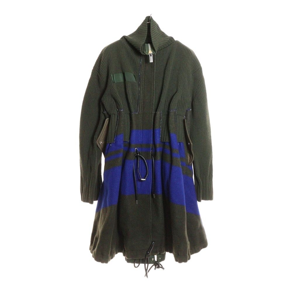 Sacai (サカイ) 19AW ニット切り替え マルチポケット ラインデザイン