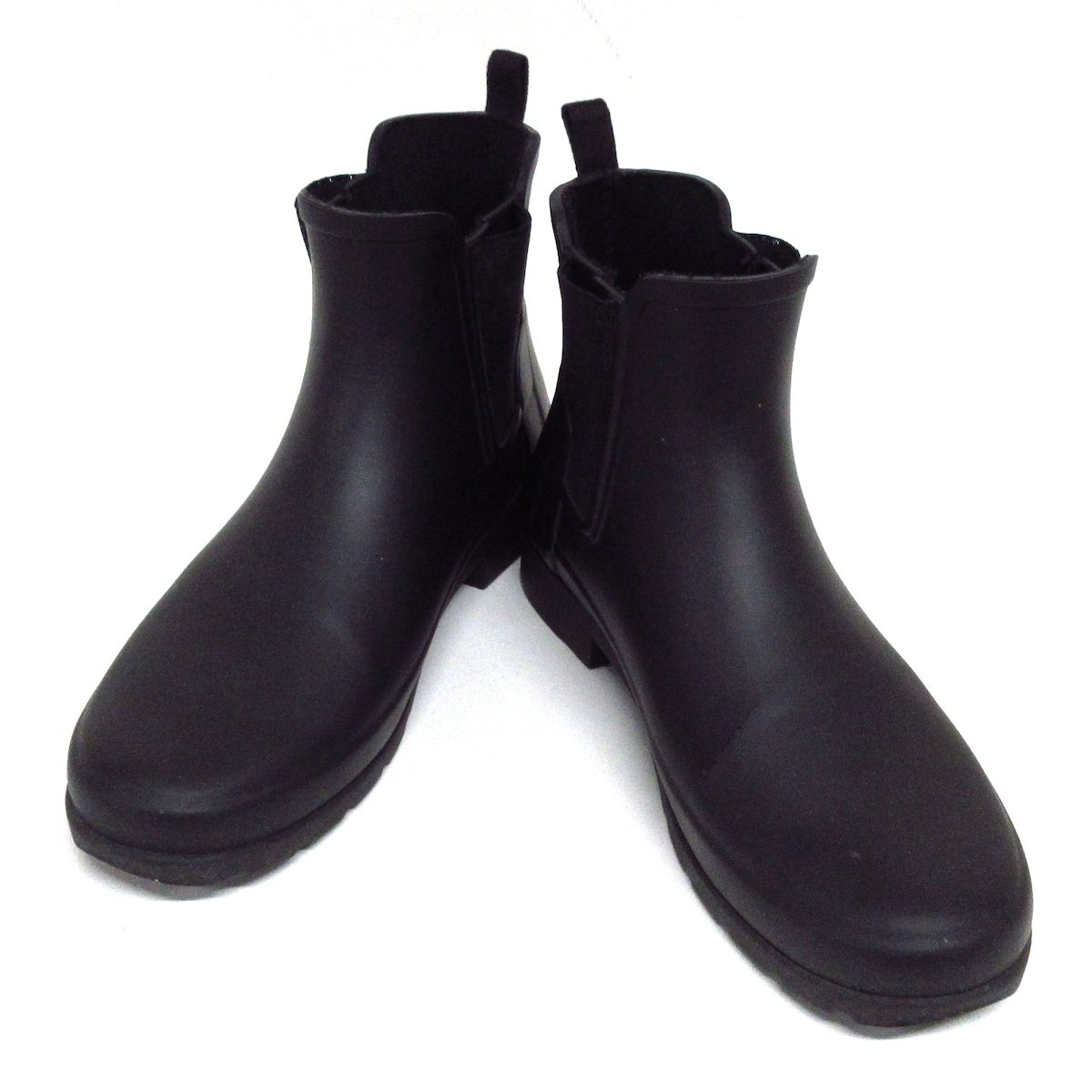 ✨美品✨HUNTER ハンター サイドゴア レインブーツ ブラック 27cm HUNTER(ハンター) レインブーツ 40/41 メンズ - 黒 サイドゴア - メルカリ