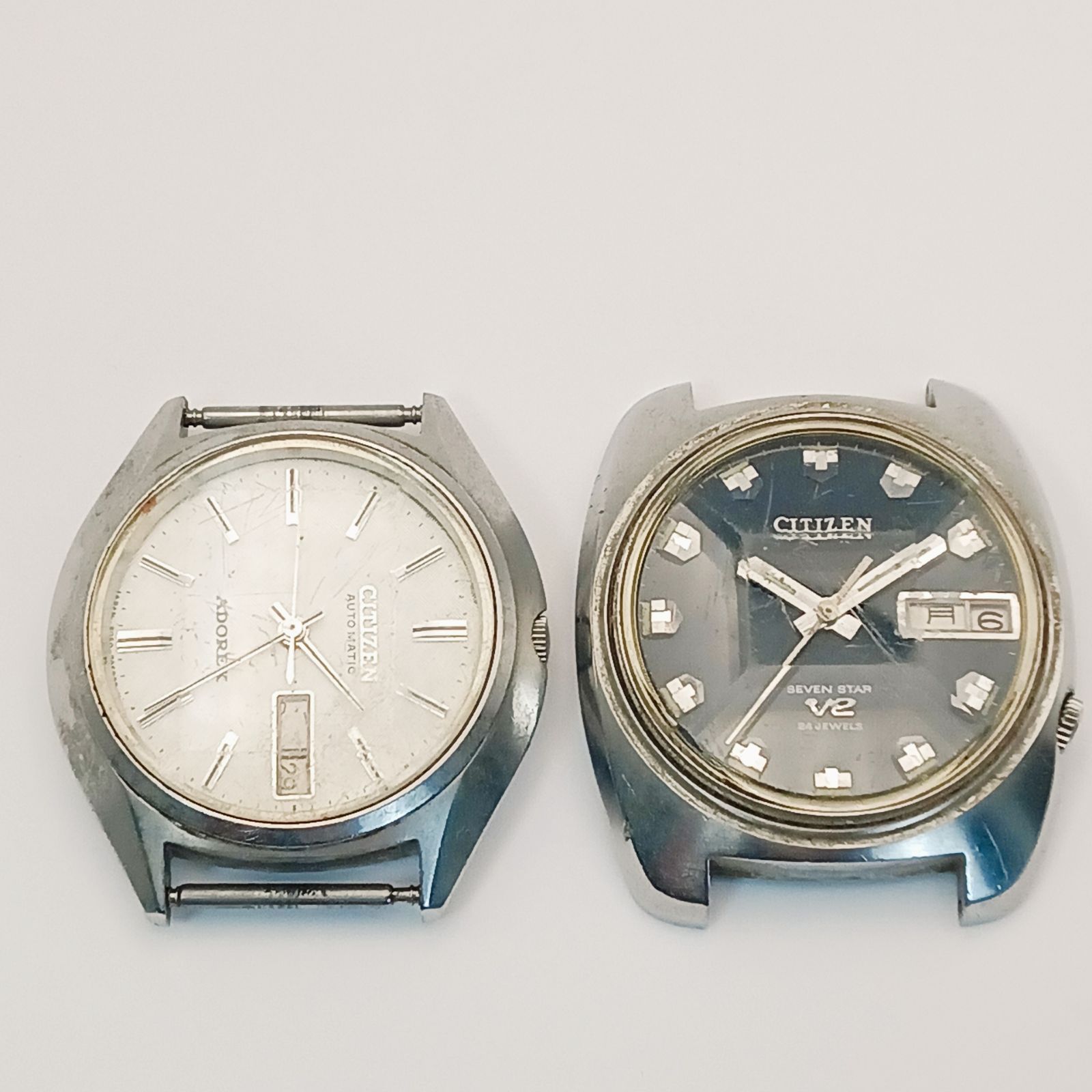 0110-2 CITIZEN シチズン ADOREX アドレックス 4-385039 セブンスター V 2 4-770374 メンズ腕時計 自動巻き フェイスのみ