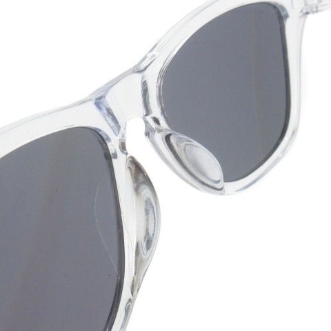 Oakley サングラス 紫レンズ クリアフレーム オークリー OAKLEY Frogskins サングラス 54 17 138 クリア 透明