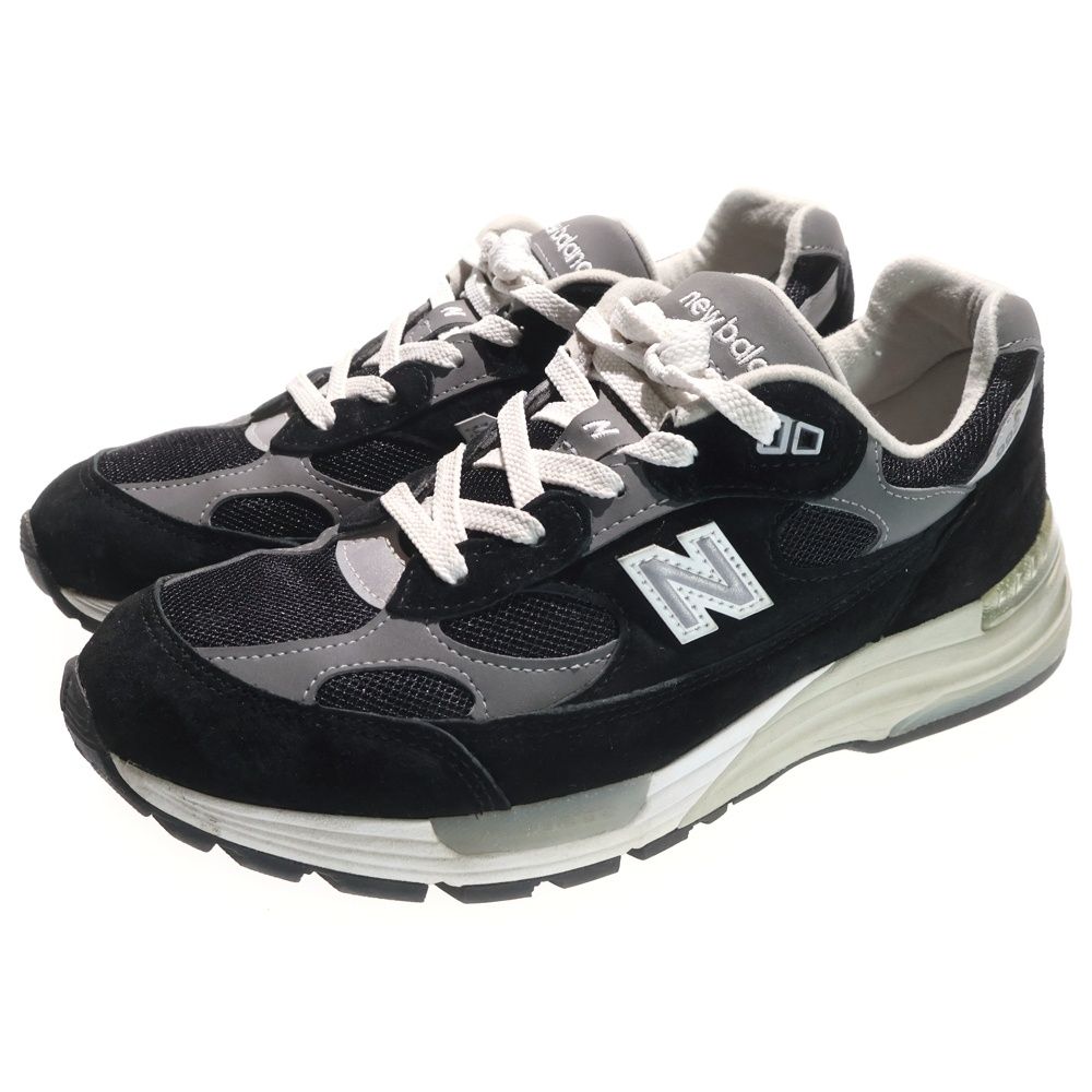 New Balance (ニューバランス) U992BK スエード ローカットスニーカー