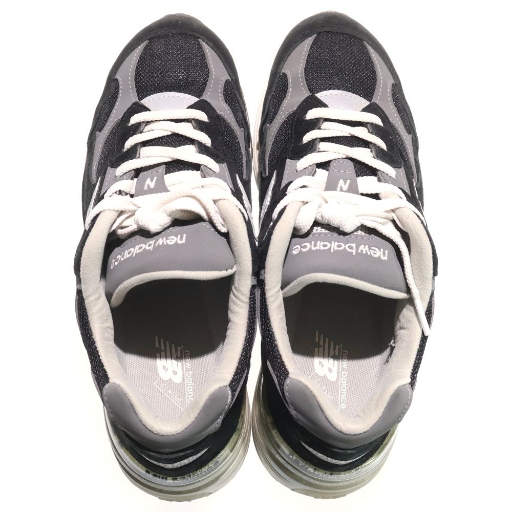 New Balance ニューバランス U992BK スエード ローカットスニーカー ブラック US8.5/26.5cm New Balance (ニューバランス) U992BK スエード ローカットスニーカー