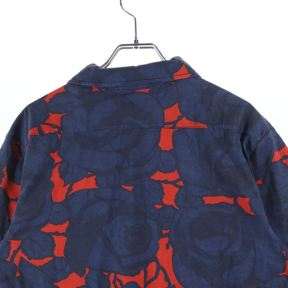 DRIES VAN NOTEN (ドリスヴァンノッテン) 総柄 半袖ポロシャツ