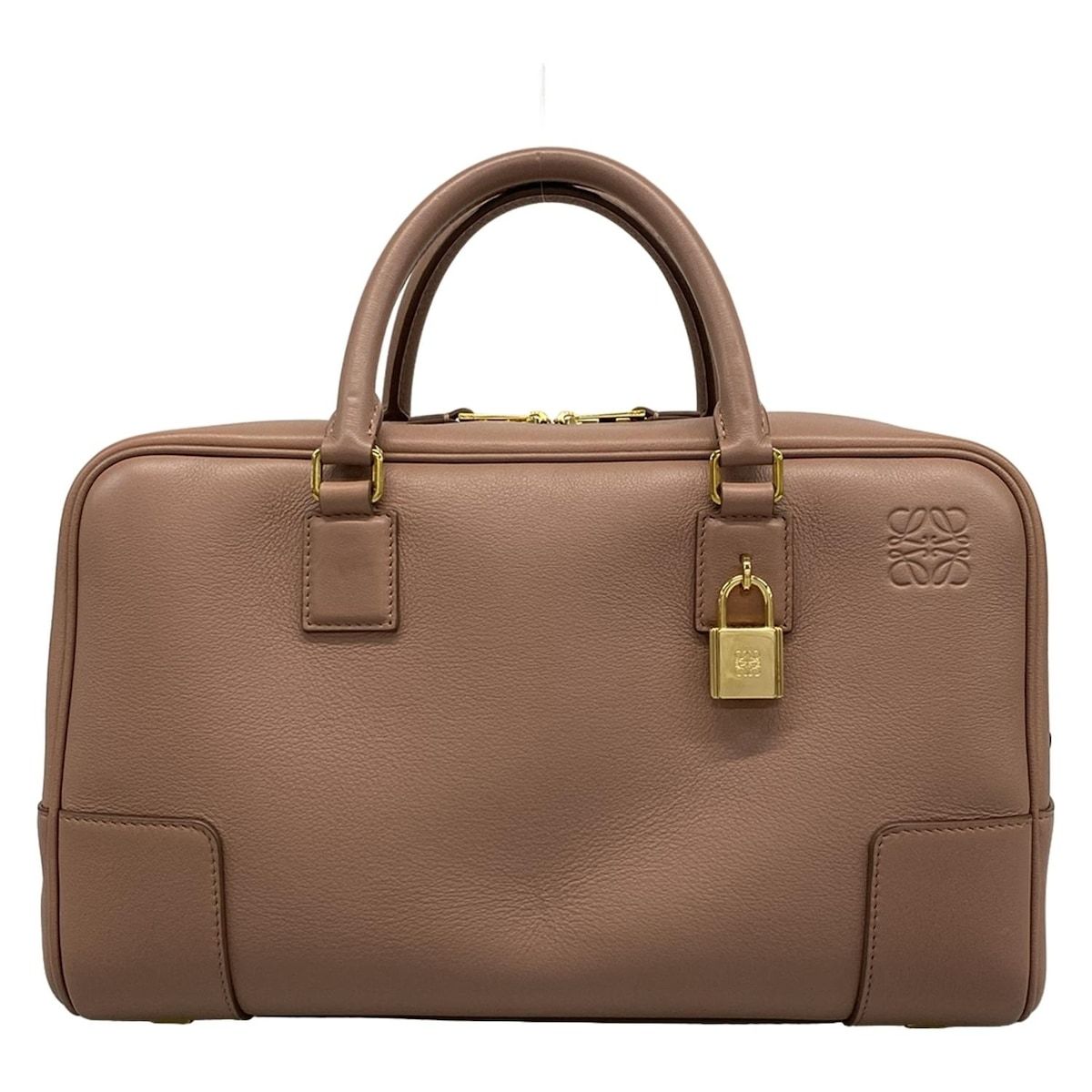 LOEWE ロエベ ハンドバッグ アマソナ28 ピンクベージュ