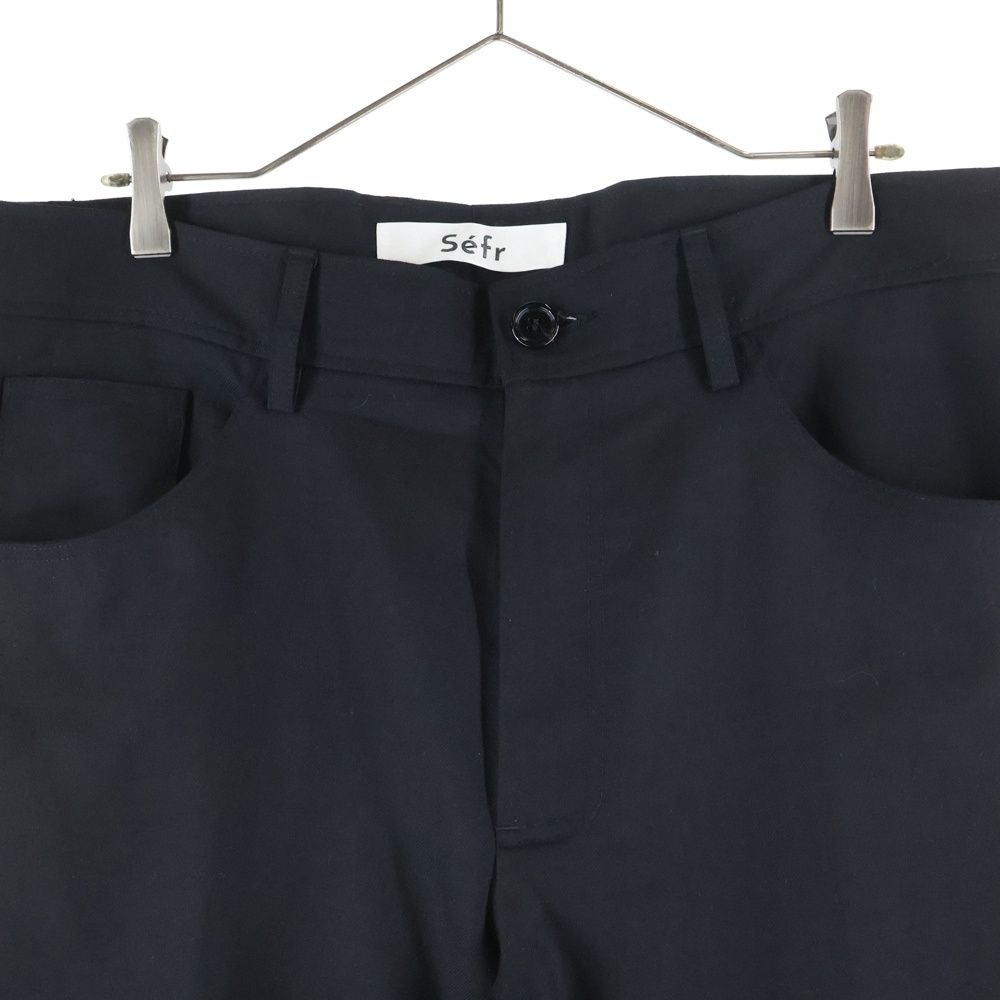 Séfr スラックス Sefr JIRO TROUSER セファ スラックス ブラック Séfr jiro trousers