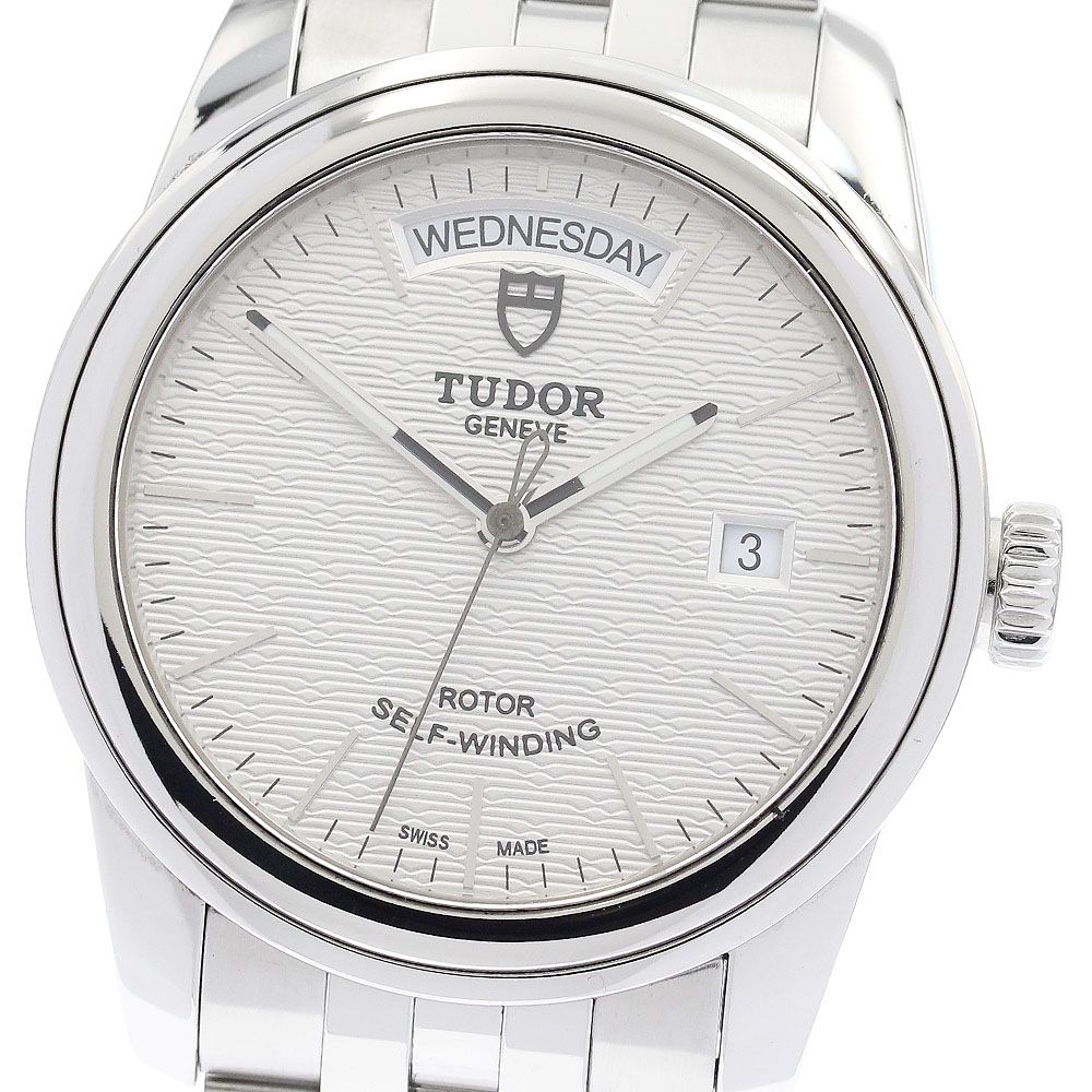 チュードル TUDOR 56000 グラマー デイトデイ 自動巻き メンズ 保証書付き_923363