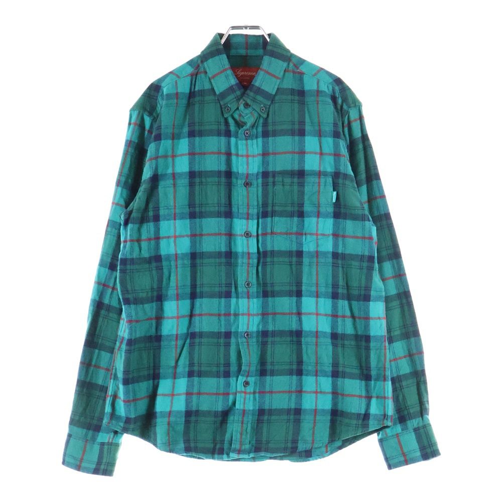 トップス Supreme tartan flannel shirt green Supreme(シュプリーム) 18SSTartan Flannel Shirtチェックシャツ